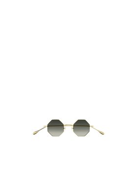 GUCCI 男士眼镜 GG1814S001 SS2025 灰色 几何形太阳眼镜古驰