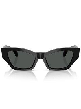 1h可退 VERSACE 女士太阳镜 VE4488UGB187 AW2025 黑色 全框太阳