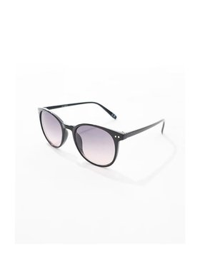 1h可退 潮奢 ASOS 女士 设计黑色圆形太阳眼镜 black黑色 舒适时