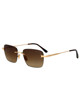 TOM FORD 女士太阳镜 FT135430F SS2026 棕色 JAKE-02