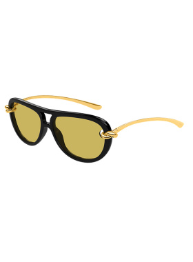 BOTTEGA VENETA 男士太阳镜 BV1418S001 CO 黑色 BV1418S