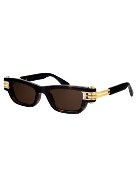 BOTTEGA VENETA 女士眼镜 BV1308S002 CO黑色太阳镜配饰