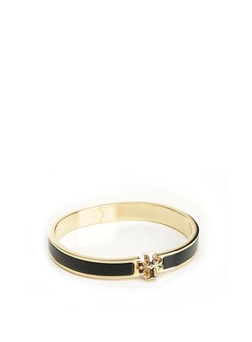 TORY BURCH 女士手链手镯 176492720 AW2025 黑色 Kira 中号珐琅