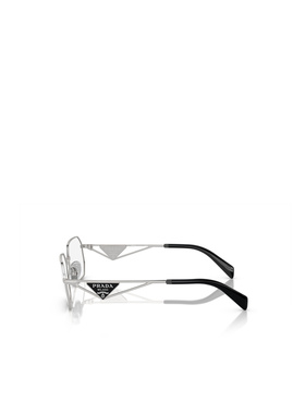 1h可退 PRADA 女士太阳镜 PRA53V1BC1O1 CO 白色 徽标方框平光镜