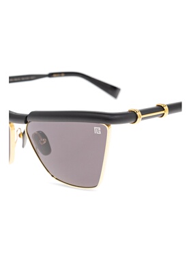 1h可退 BALMAIN 女士眼镜 BPS169A600 AW2025 灰色太阳镜配饰