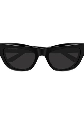 BALENCIAGA 女士太阳镜 BB0430S001 AW2025 太阳镜 框架黑色配饰
