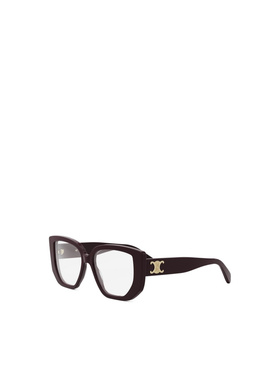 CELINE 女士眼镜 CL50146I048 AW2025 黑色 全框平光镜