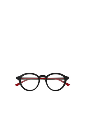 GUCCI 男士眼镜 GG1871O001 SS2025 黑色 全框平光镜古驰