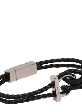 SALVATORE FERRAGAMO 男士手链手镯 712417770141BLACK