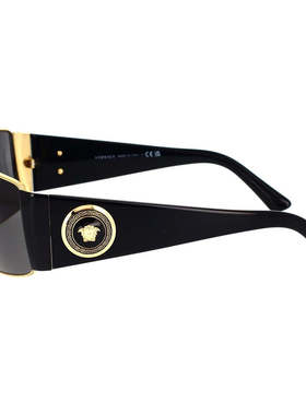 VERSACE 男士太阳镜 VE2163100287 AW2023 黑色 VERSACE Sunglass