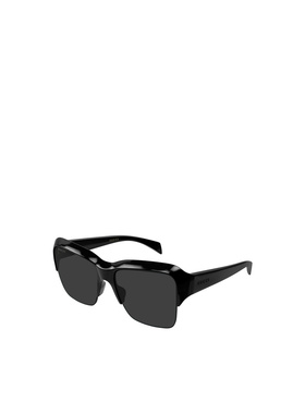 GUCCI 女士眼镜 GG2024S001 SS2026 黑色 几何太阳镜