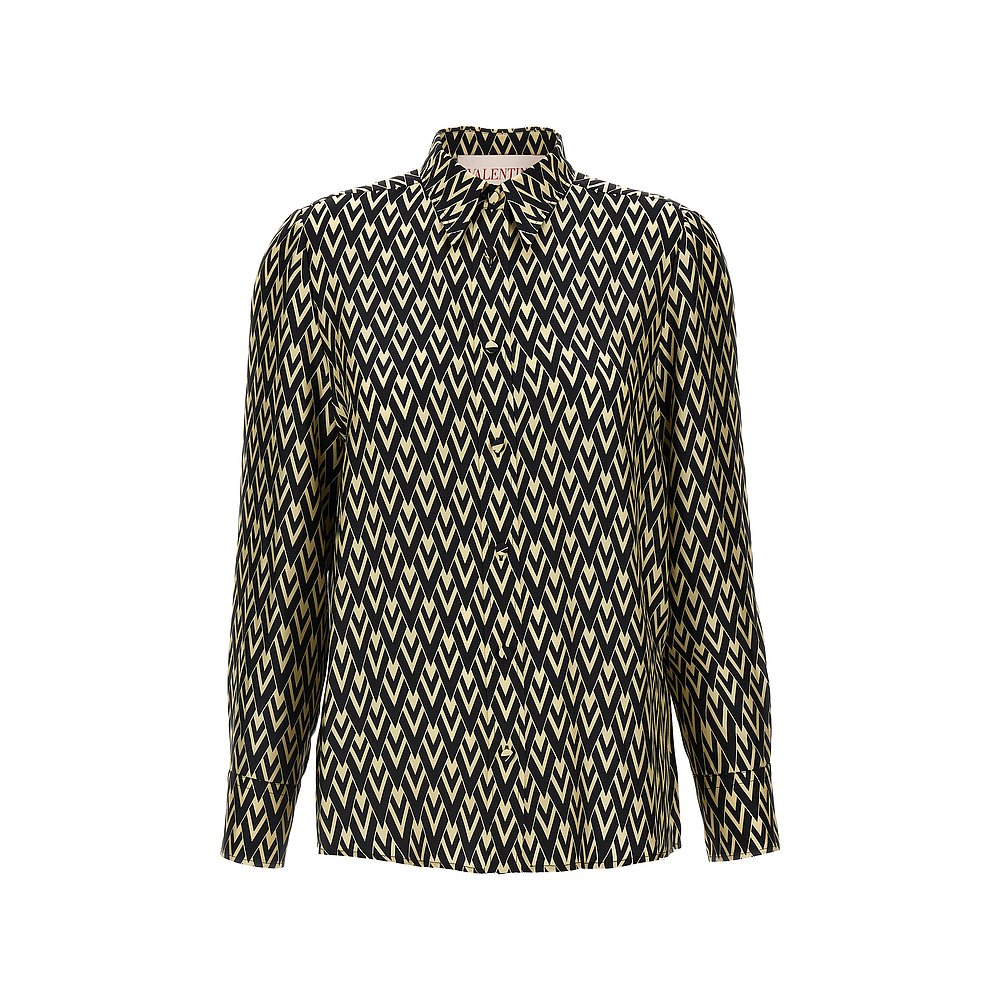 1h可退 VALENTINO GARAVANI 女士衬衫 B3AB78390RR6E SS2025 - 图1