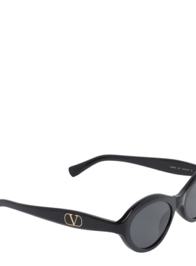 1h可退 VALENTINO GARAVANI 女士太阳镜 VG0008S001BLACKBLACKGRE
