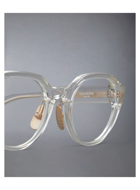 1h可退 奢淘 Thom Browne 圆形平光镜 男 UEO716AG0002