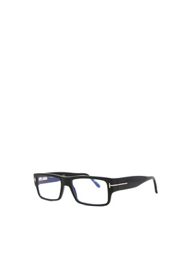 TOM FORD 男士眼镜 FT5835001 SS2026 黑色 徽标平光镜