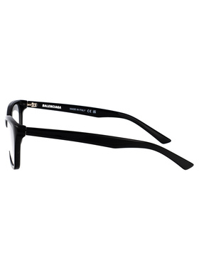 BALENCIAGA 女士眼镜 BB0406O001 SS2025 黑色