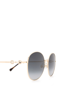 GUCCI 女士眼镜 GG0881SA001 AW2022 古驰金色太阳镜