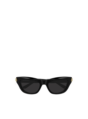 1h可退 BALENCIAGA 女士太阳镜 BB0430S001 CO 黑色