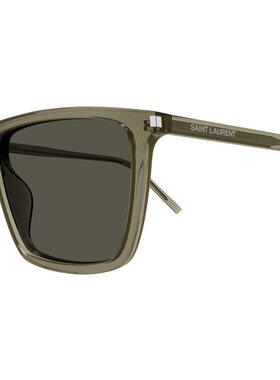 SAINT LAURENT 男士眼镜 SL668004 AW2025 绿色