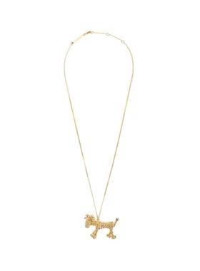 LOEWE 女士项链 JJ38241X048130 CO 金色 腊肠犬【付后1h可退】