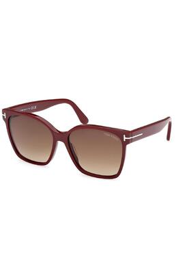 1h可退 TOM FORD 女士眼镜 FT131269F AW2026 棕色 全框太阳镜