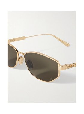 DIOR 女士眼镜 CD40189U10N SS2025 迪奥 绿色全框太阳镜