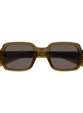 SAINT LAURENT 男士眼镜 SL720005 SS2026 绿色 徽标太阳镜