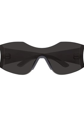 BALENCIAGA 男士太阳镜 BB0292S001 SS2025 黑色