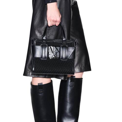 ARMANI EXCHANGE 女士手提包 XW000392AF26444MC0【付后1h可退】 - 图1