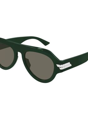 BOTTEGA VENETA 女士眼镜 BV1488S005 AW2026 绿色【付后1h可退】