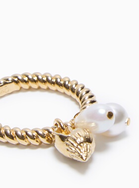 1h可退 CHLOÉ 女士手链手镯 C25UFR90SYP9DC SS2025 金色 Shell戒