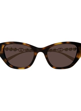 GUCCI 女士眼镜 GG1968S003 SS2026 棕色 1OHQ5BZ0A古驰