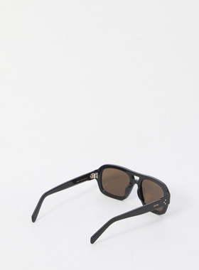 CELINE 男士太阳镜 4S336CPLB38NO SS2026 黑色 BLACK FRAME 62 S