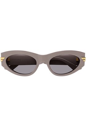 BOTTEGA VENETA 女士眼镜 BV1189S006 SS2025 灰色太阳镜
