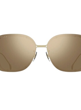 1h可退 GUCCI 女士眼镜 GG1713S003 SS2025 花色 无框太阳镜