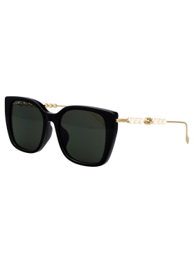 GUCCI 女士太阳镜 GG1971SA001 AW2025 黑色 Sunglasses
