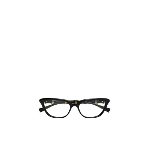 GUCCI 男士眼镜 GG2060O001 SS2026 古驰 黑色几何 平光镜 - 图0