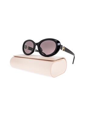 CHLOÉ 女士太阳镜 CH0323SK0001 AW2025 黑色 Sunglasses