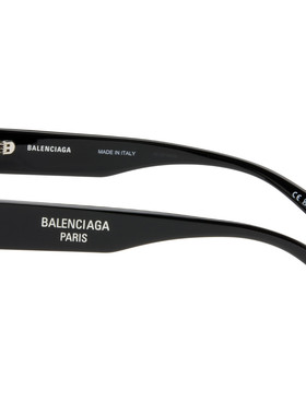 Balenciaga 巴黎世家 男士 黑色太阳镜 BB0390SK001BLACKBLACKGRE