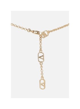 1h可退 VALENTINO 女士项链 WJ0Y77UXMR5G SS2025 金色 吊坠项链