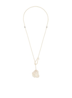 OUR LEGACY 男士项链 A2258CCN SS2025 白色 Crochet Catch 项链