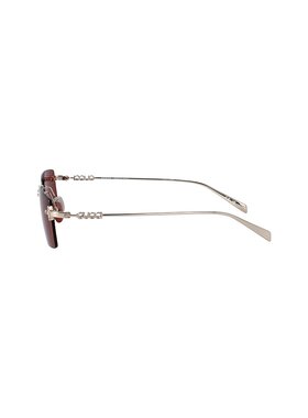 GUCCI 男士眼镜 GG1941S003 AW2025 红色 几何太阳镜古驰