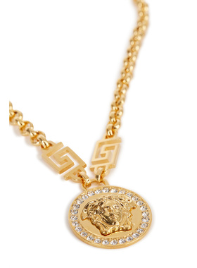 VERSACE 女士项链 DG1E009DJMXD01O SS2021 金色 Icon Medusa nec