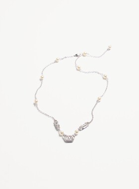 VALENTINO 女士项链 WJ0BH0WKDDFF SS2026 白色 链式项链