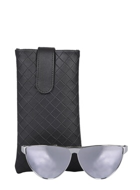 BOTTEGA VENETA 女士眼镜 640232V44501429 CO 银色配饰