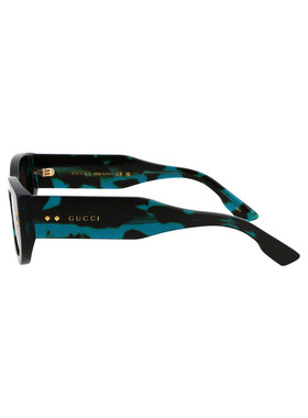 GUCCI 女士眼镜 GG1215S001 AW2024 灰色 Gucci GG1215S havana f