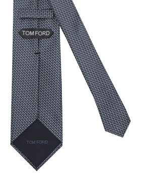 TOM FORD 男士领带 STE001S0364UBA AW2026 灰色 【付后1h可退】