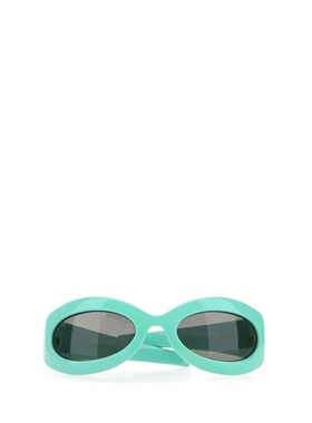 GUCCI 男士太阳镜 705327J16914912 SS2023 蓝色 徽标太阳镜古驰