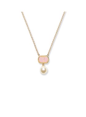 VALENTINO GARAVANI 女士项链 AW2025 7W2J0X88LTDBYT珍珠吊坠