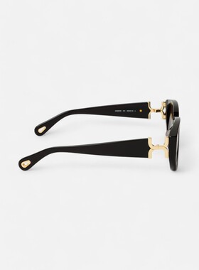 CHLOÉ 女士太阳镜 CH0237SK001001 SS2024 黑色 CHLOÉ glasses